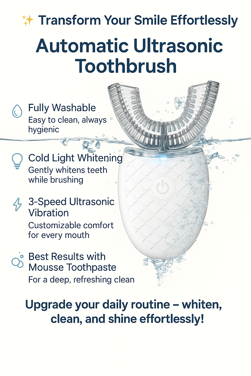 UCLEAN PRO – The Next Generation U-Shaped Toothbrush